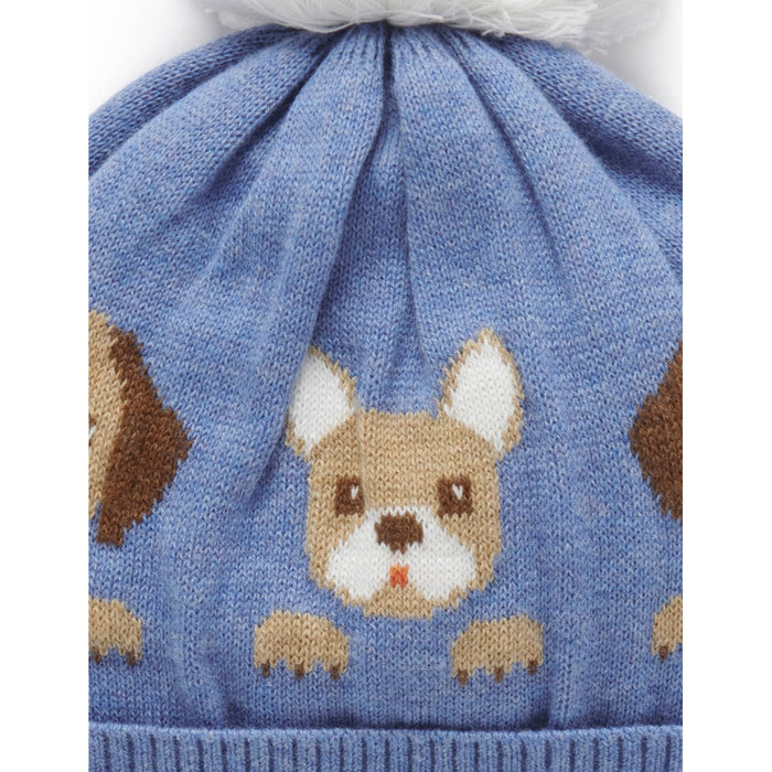 Purebaby River Friends Beanie - Puppy