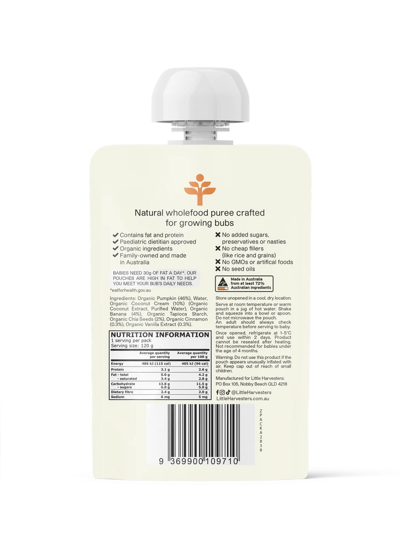 Baby Food Pouch - Little Harvester