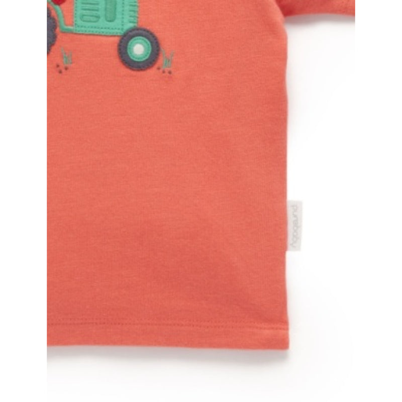 PureBaby - Christmas Farm T-Shirt no frill