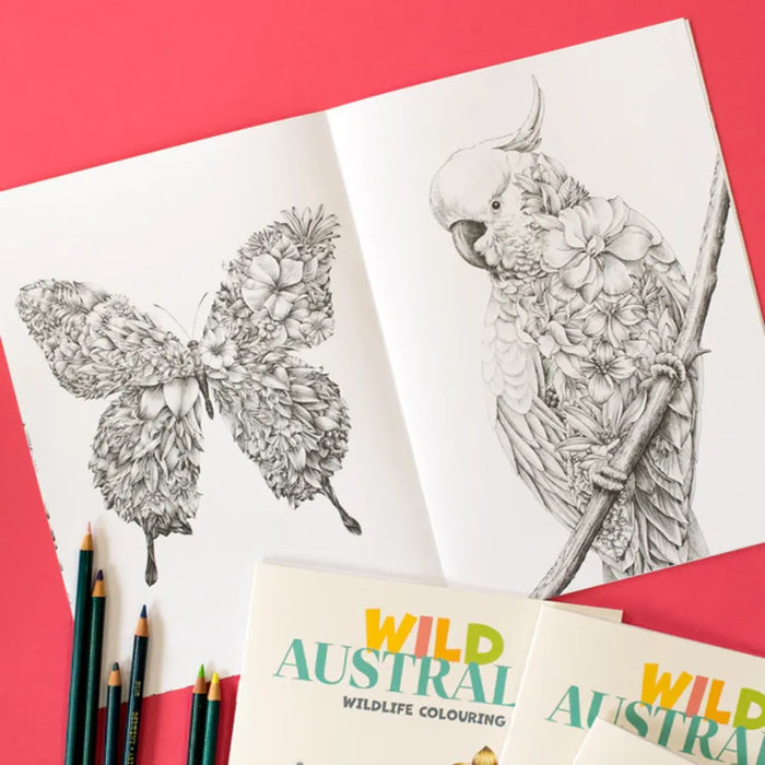 Colouring Book A4 - Wild Australia 2023