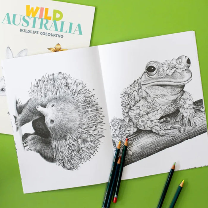 Colouring Book A4 - Wild Australia 2023