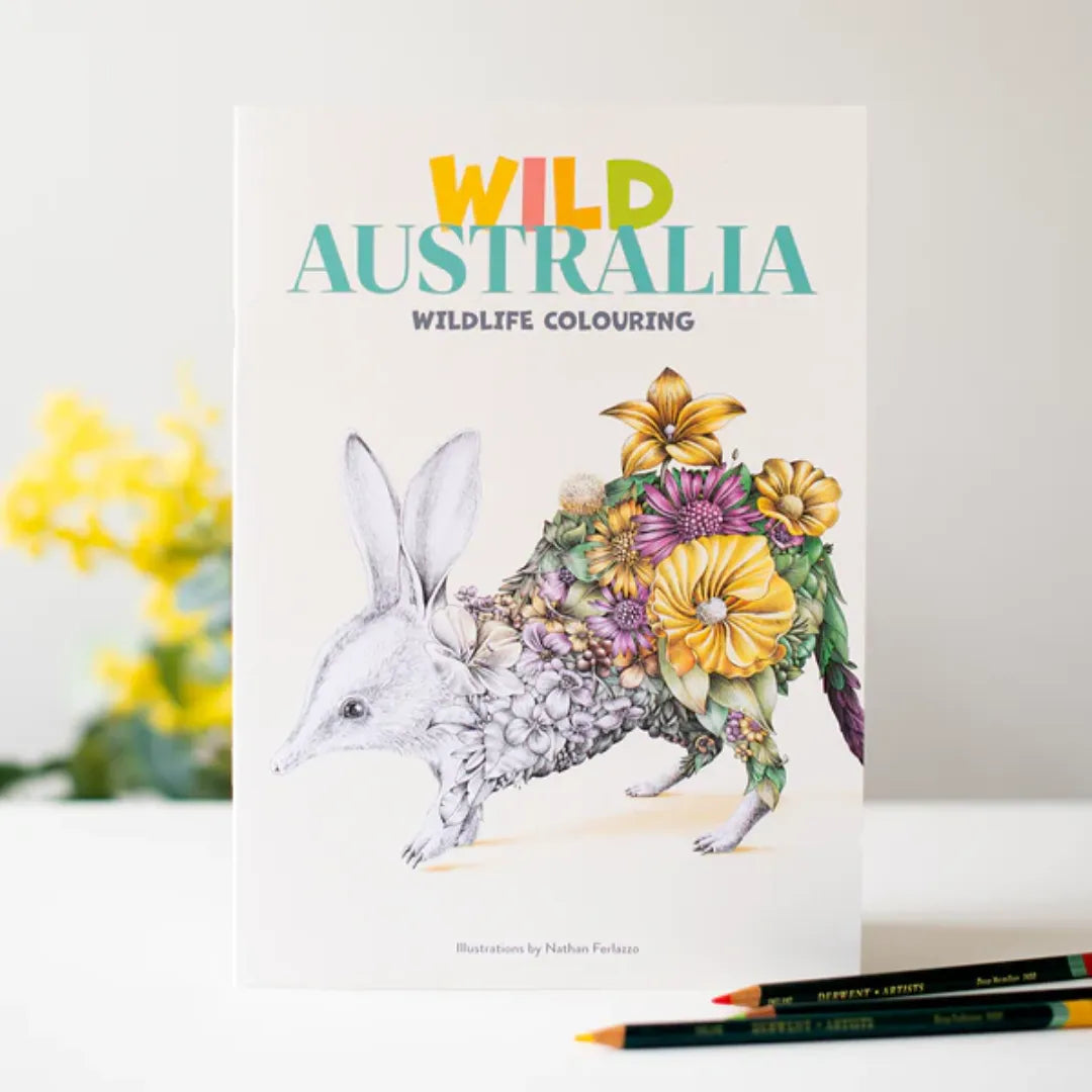 Colouring Book A4 - Wild Australia 2023