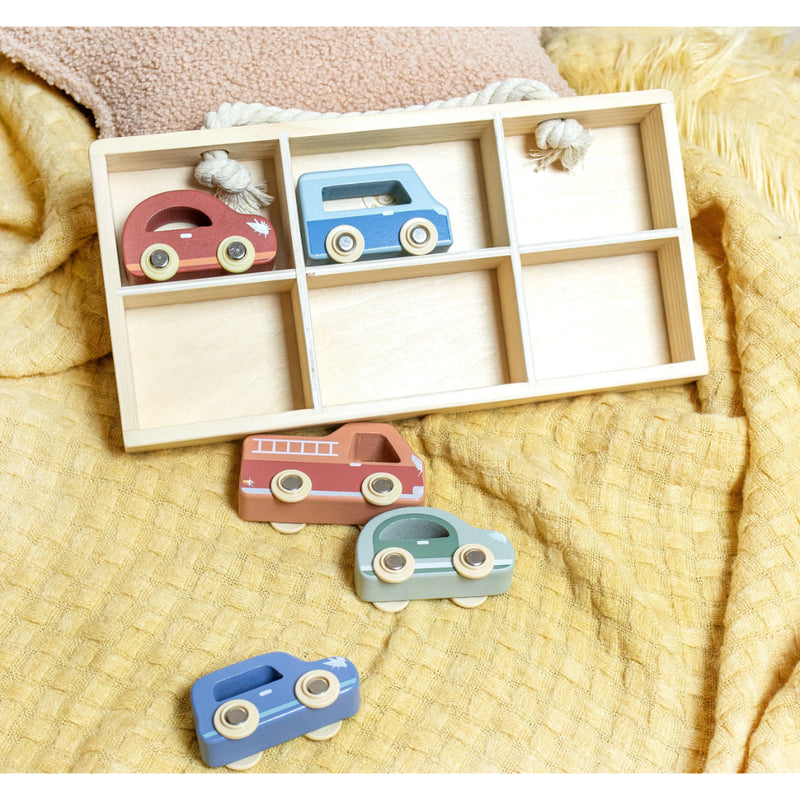 Speedy Monkey Car Display Case with 6 Cars