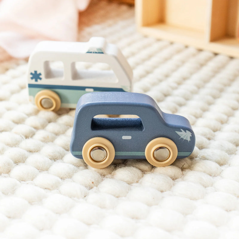 Speedy Monkey Car Display Case with 6 Cars