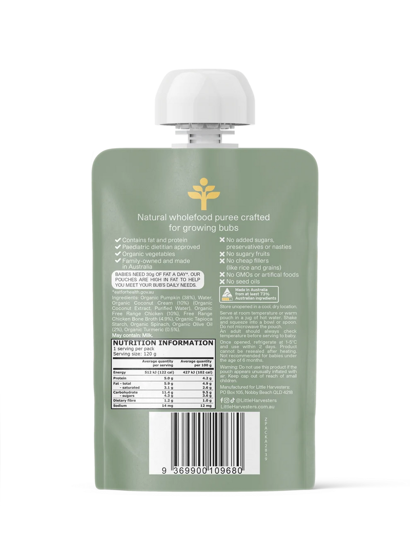 Baby Food Pouch - Little Harvester
