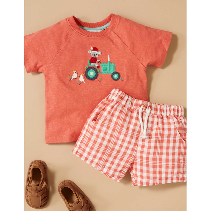 PureBaby - Christmas Farm T-Shirt no frill