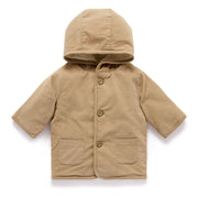 Purebaby Corduroy shearling jacket