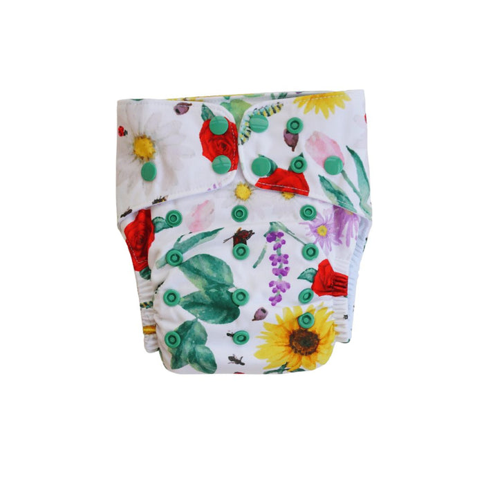 Evia Collective Pocket Cloth Nappy with Trifold Insert