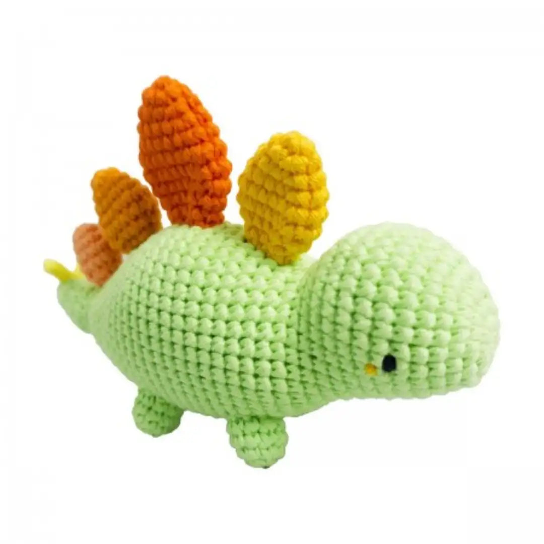 Crochet plush toy - Stegosaurus Soft Rattle