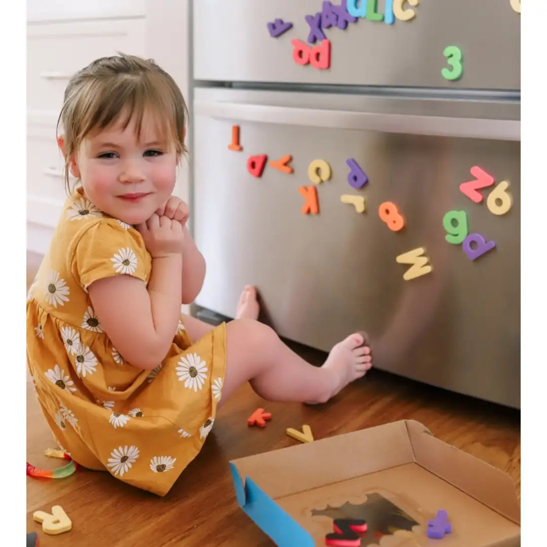 Curious Columbus - Magnetic Letters & Numbers - B Eco Family