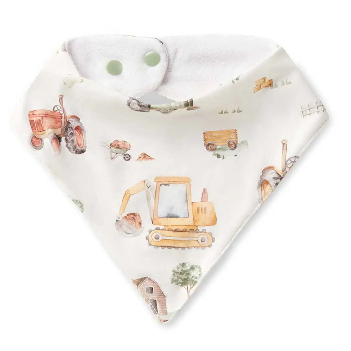 Snuggle Hunny Bib - Organic Dribble Bib - various