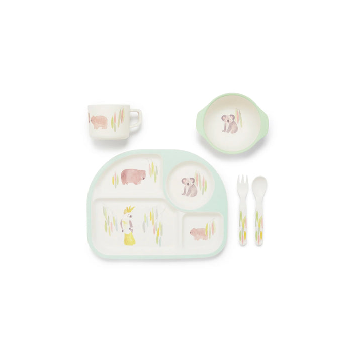 Purebaby Dinnerware Set - Australiana