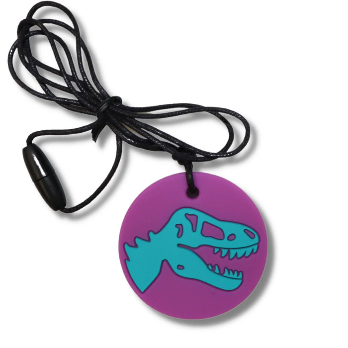 Chew Necklace - ORGANIC PENDANT - Dino