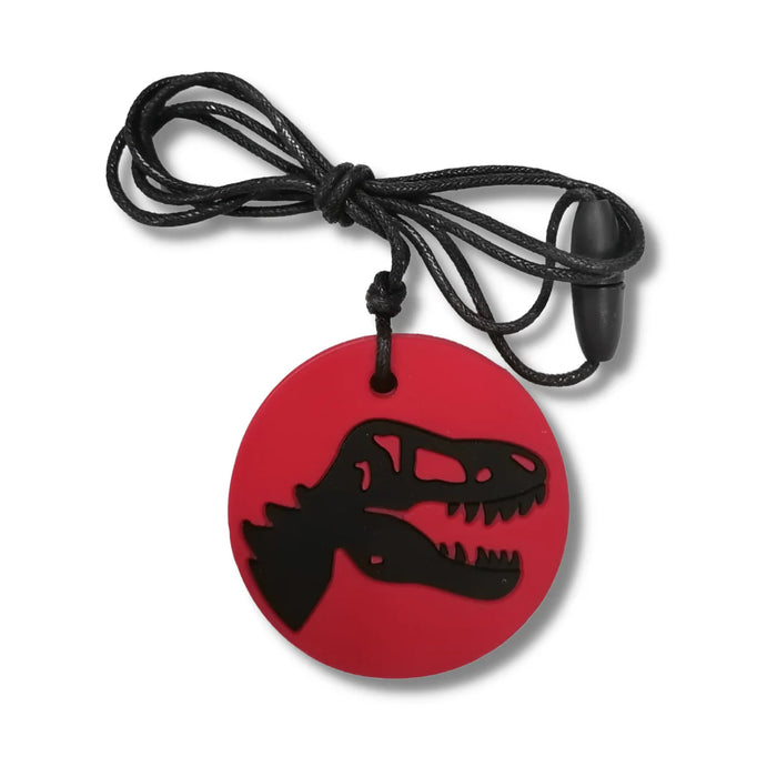 Chew Necklace - ORGANIC PENDANT - Dino