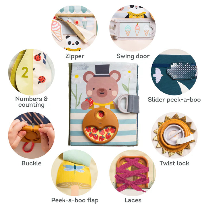 Opposites Busy Book - Taf Toys