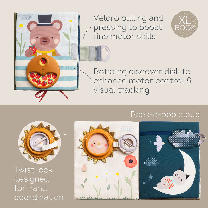 Opposites Busy Book - Taf Toys