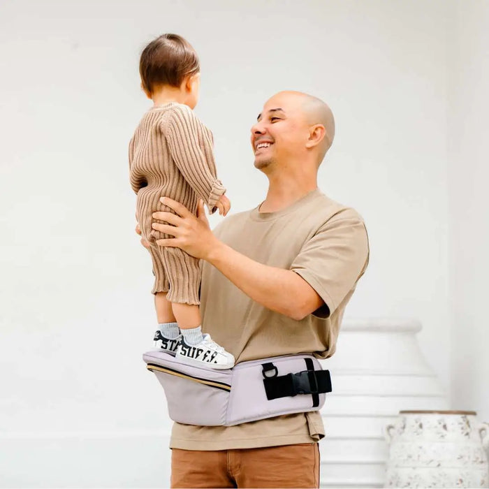 Hipsurfer Hip Seat Baby Carrier and Bum Bag -  Fossil