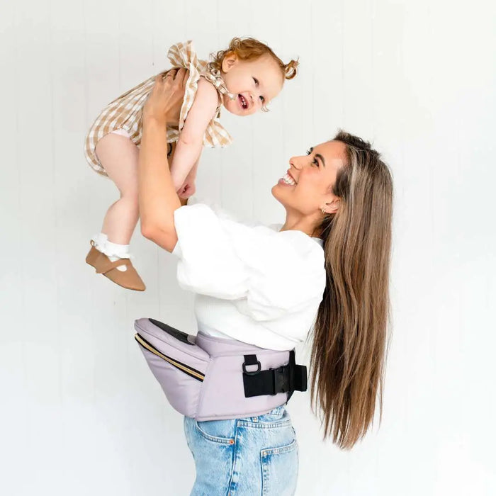 Hipsurfer Hip Seat Baby Carrier and Bum Bag -  Fossil