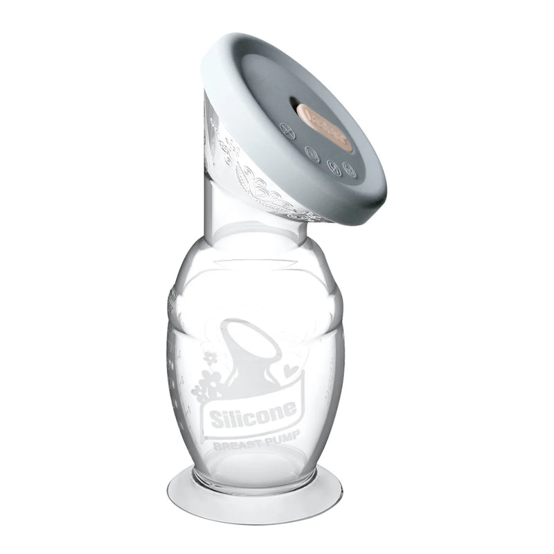 Haakaa - Silicone Breast Pump & Silicone Cap Set 150ml