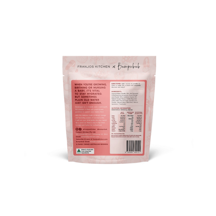 Motherhood Hydration Powder 150g - Blood Orange