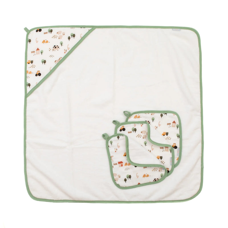 All4Ella - Organic wash cloth 3pk