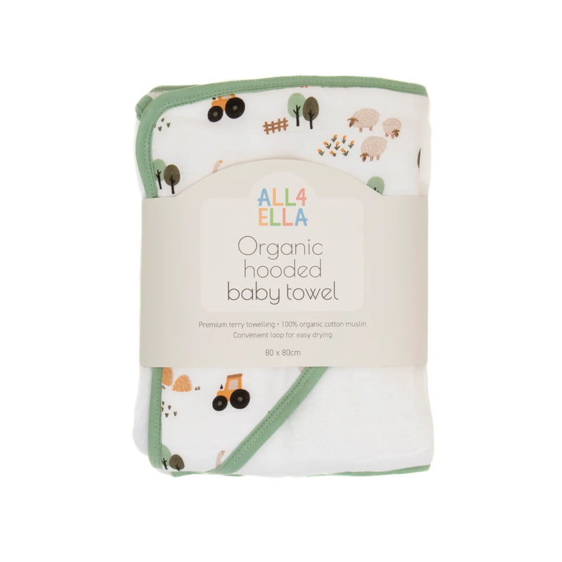 All4Ella - Hooded Baby Towel