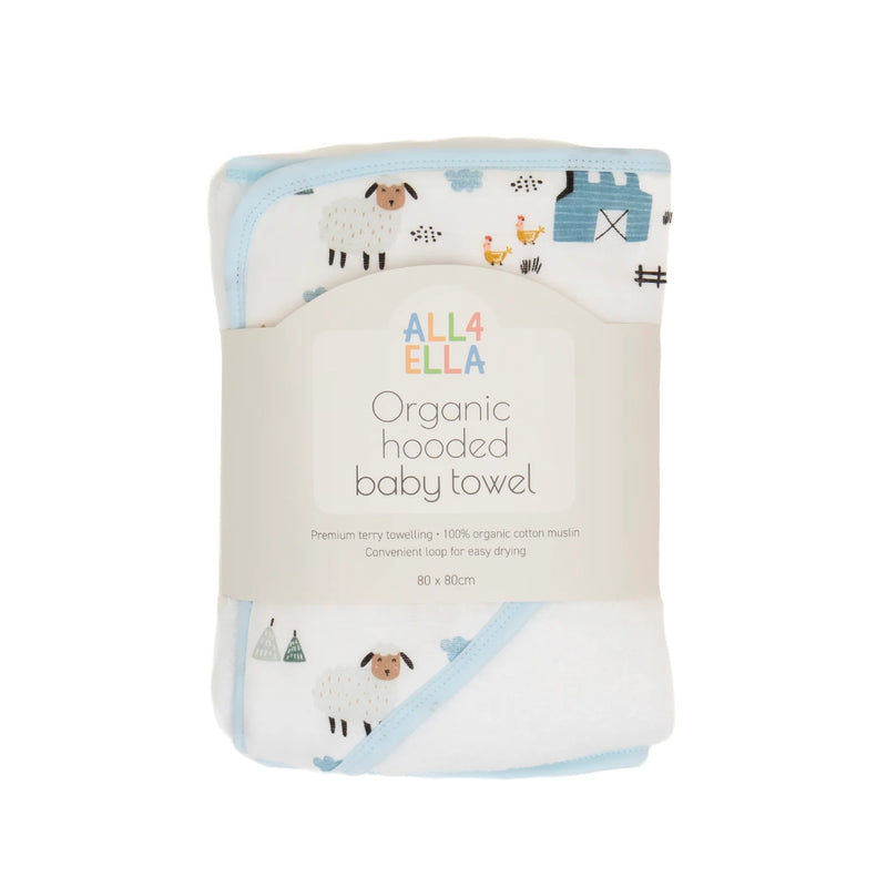 All4Ella - Hooded Baby Towel