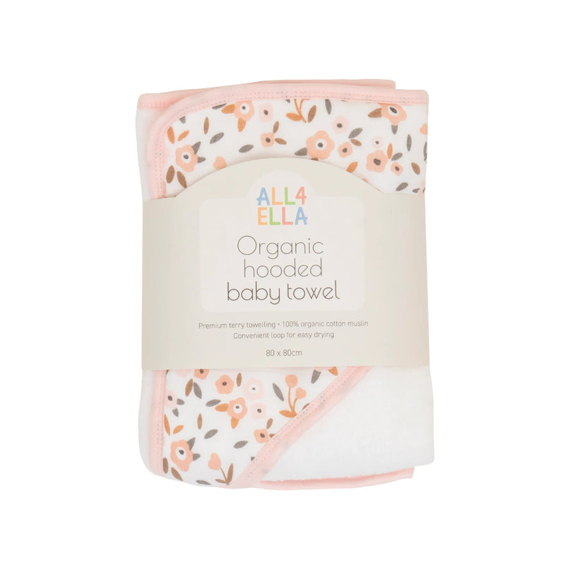 All4Ella - Hooded Baby Towel