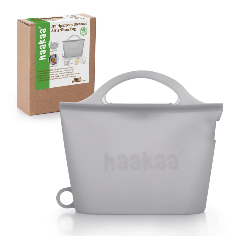 Haakaa - Multipurpose Steamer and Sterillier Bag Single - Lime