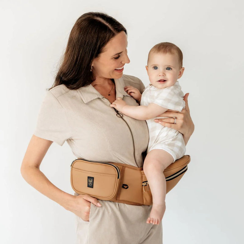 Hipsurfer Hip Seat Baby Carrier Vegan Leather