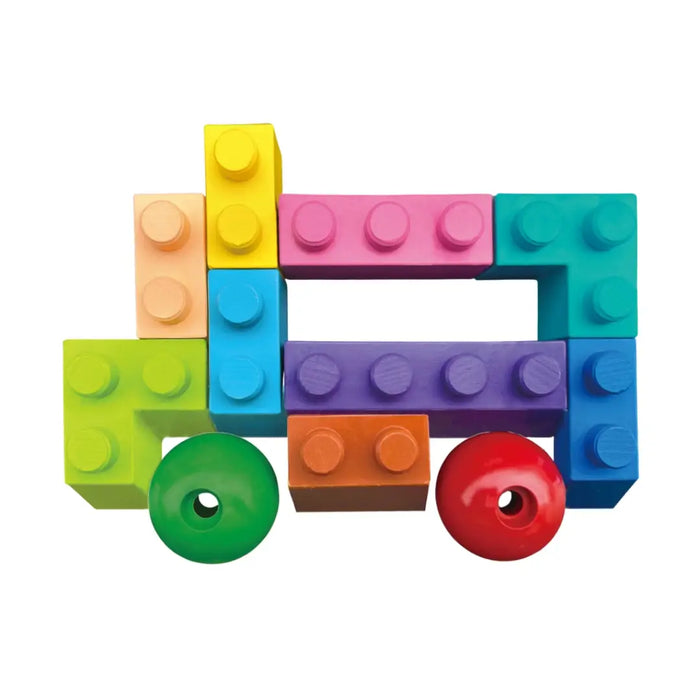 Haku Yoka Block Crayons - Bus