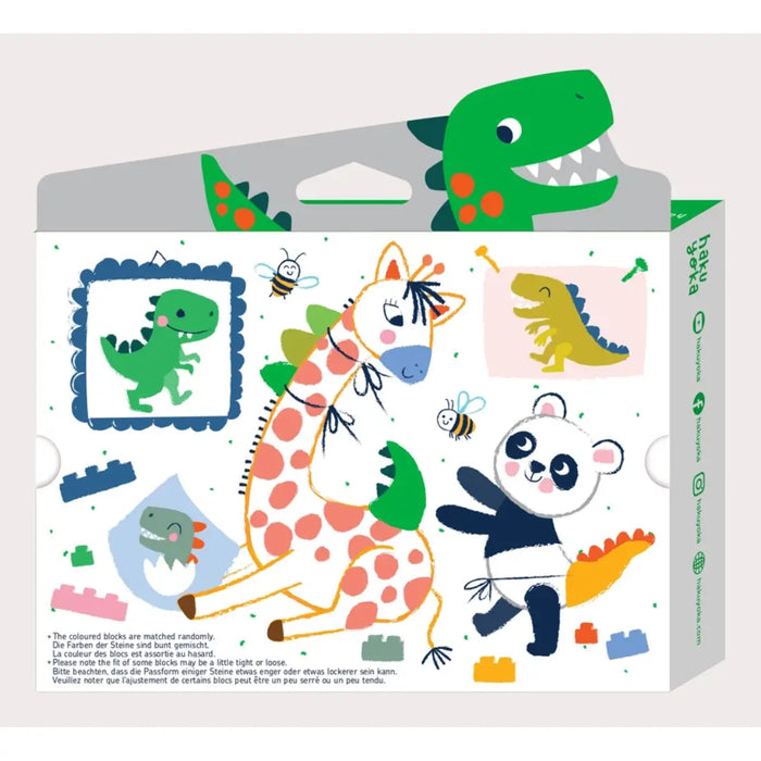 Haku Yoka Block Crayons - T-Rex