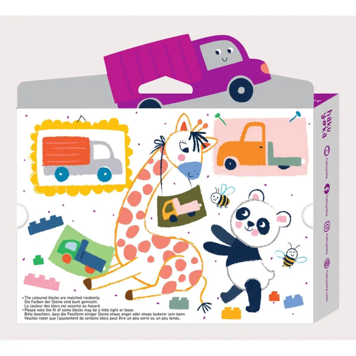 Haku Yoka Block Crayons - Truck