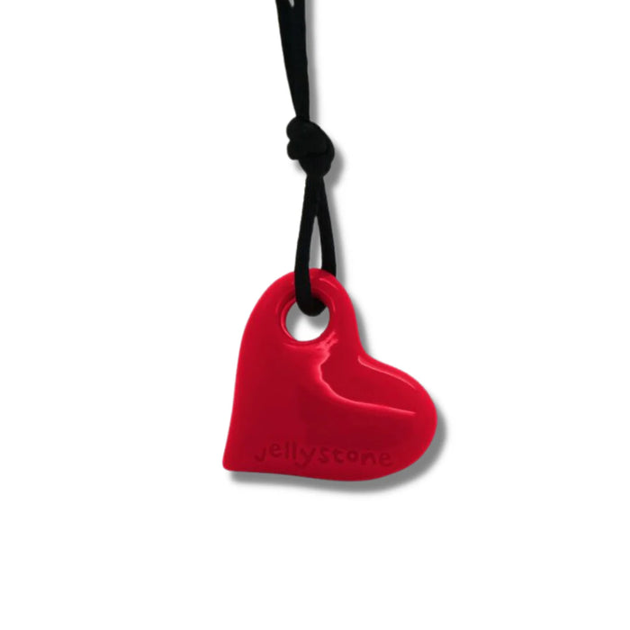 JellyStone Designs - Heart Chew Necklace