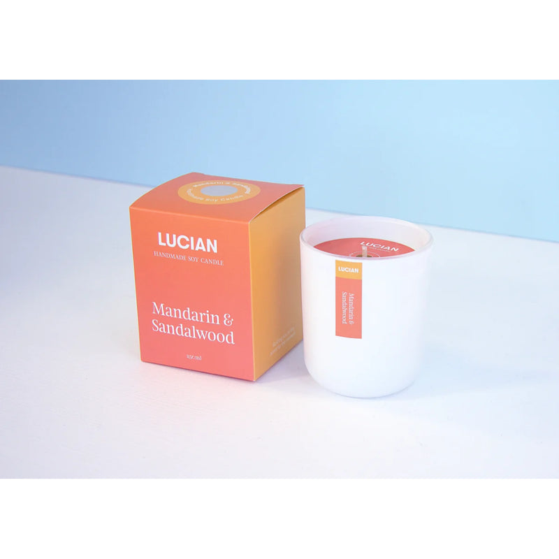 Lucian Glass Candle (45h burn)