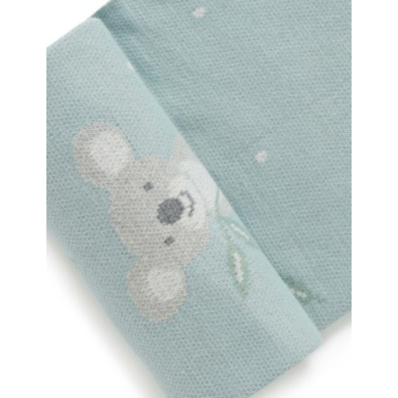 PureBaby - Jacquard Blanket - Bush Babies