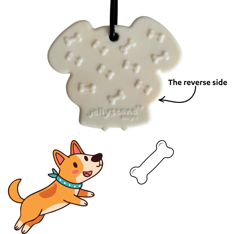 Sensory Chew Necklace - Puppy Pendant - Jellystone