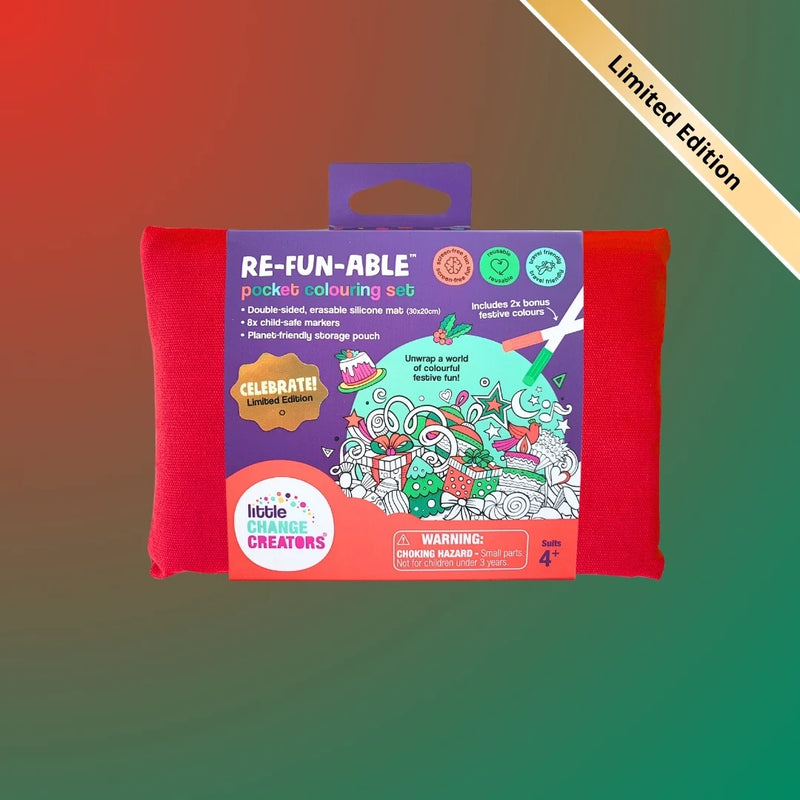 Little Change Creators - Pocket Reusable Colouring In Set