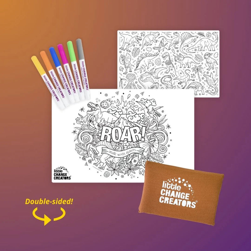 Little Change Creators - Pocket Reusable Colouring In Set