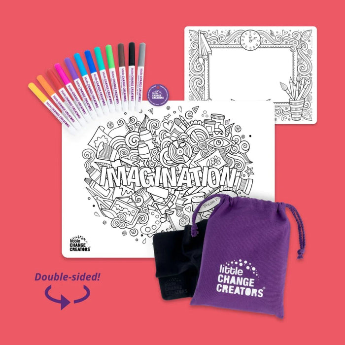 Re-FUN-able Colouring Set - Little Change Creators