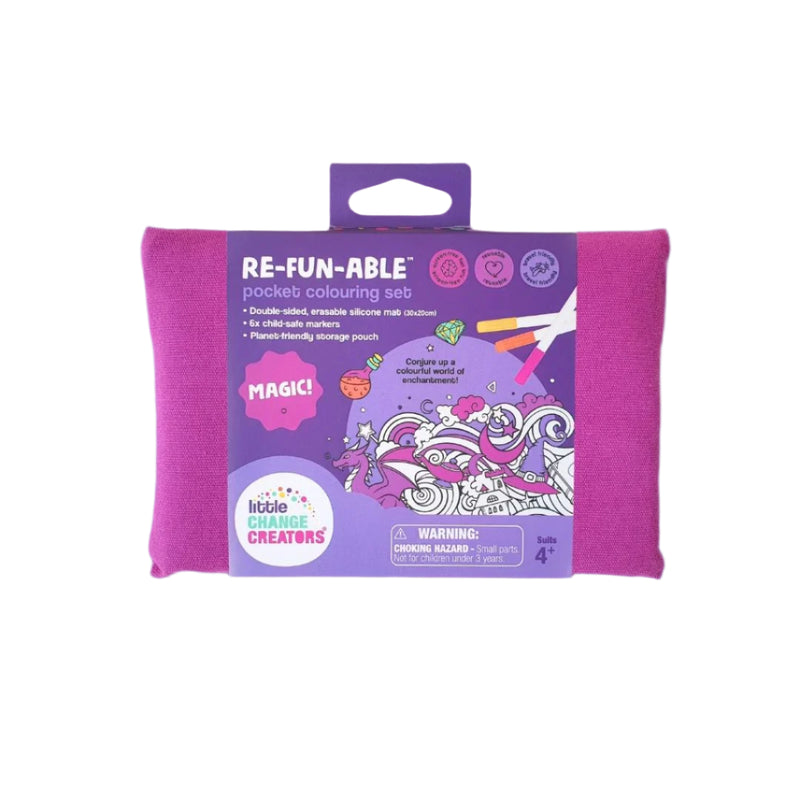 Little Change Creators - Pocket Reusable Colouring In Set