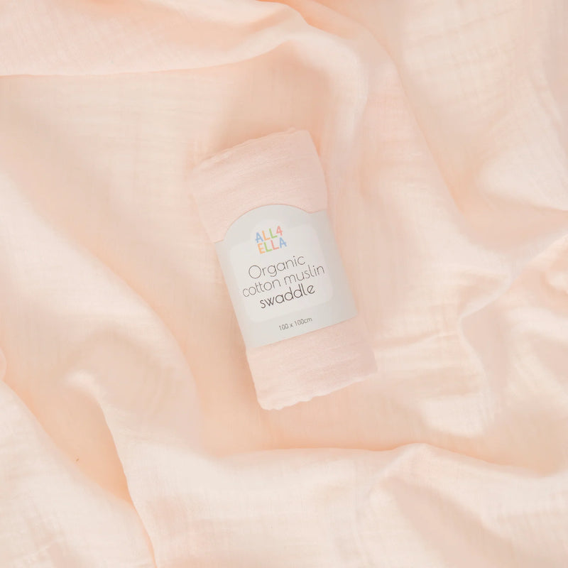 All4Ella - 100% Organic Cotton Muslin Swaddles