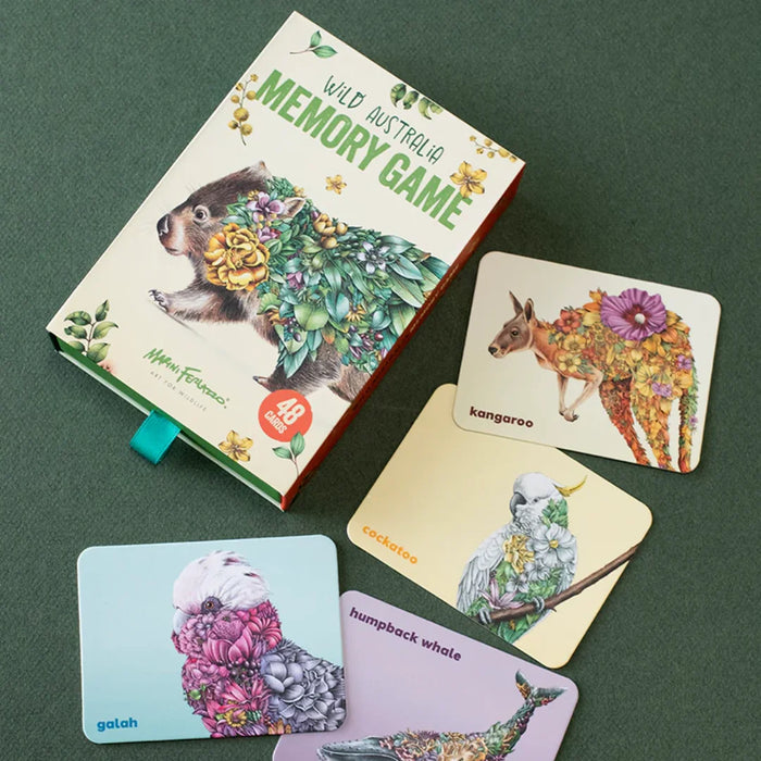 Memory Card Game – Wild Australia