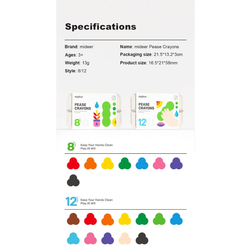 Mideer - Pease Crayons