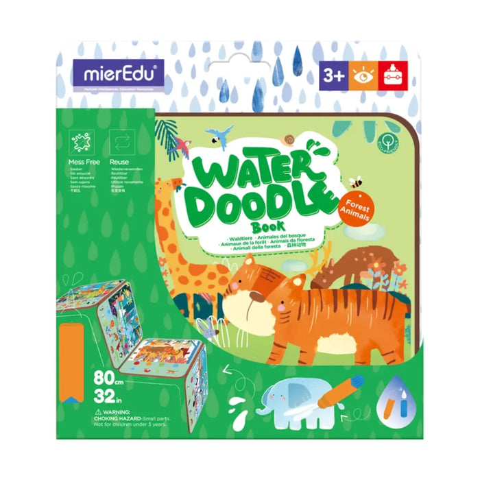 Mieredu Magic Water Doodle Book - Wild Animals