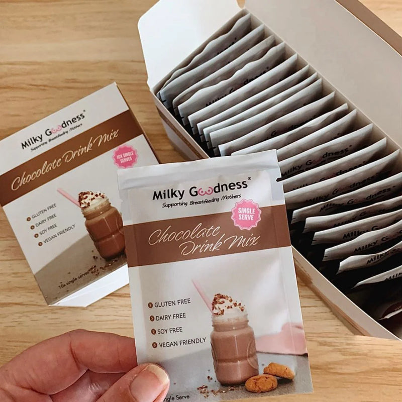 Milky Goodness - Single Serve Lactation Chocolate Drink Mix