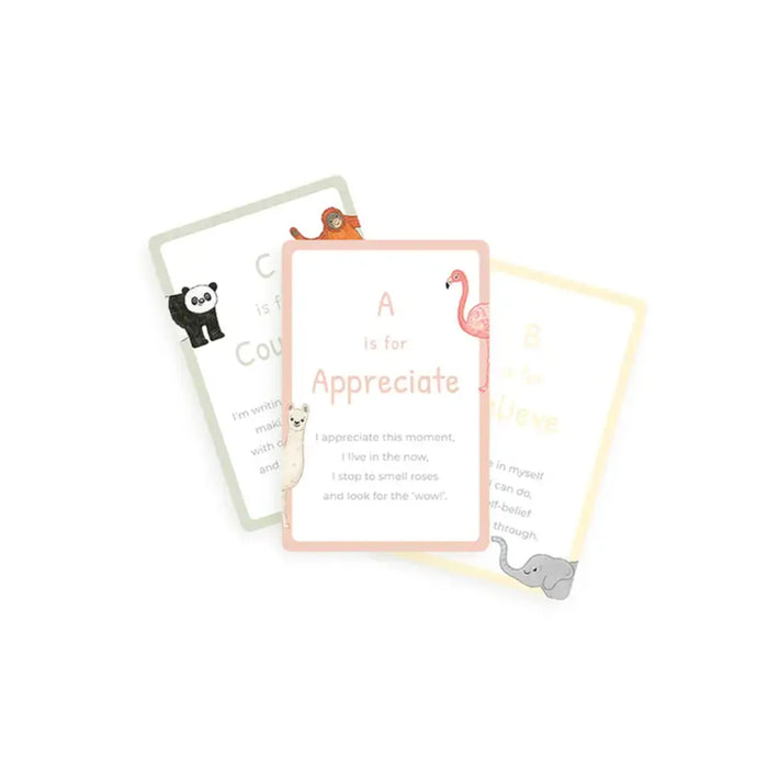 Mindful and Co Kids - A-Z Mindful Affirmation Cards