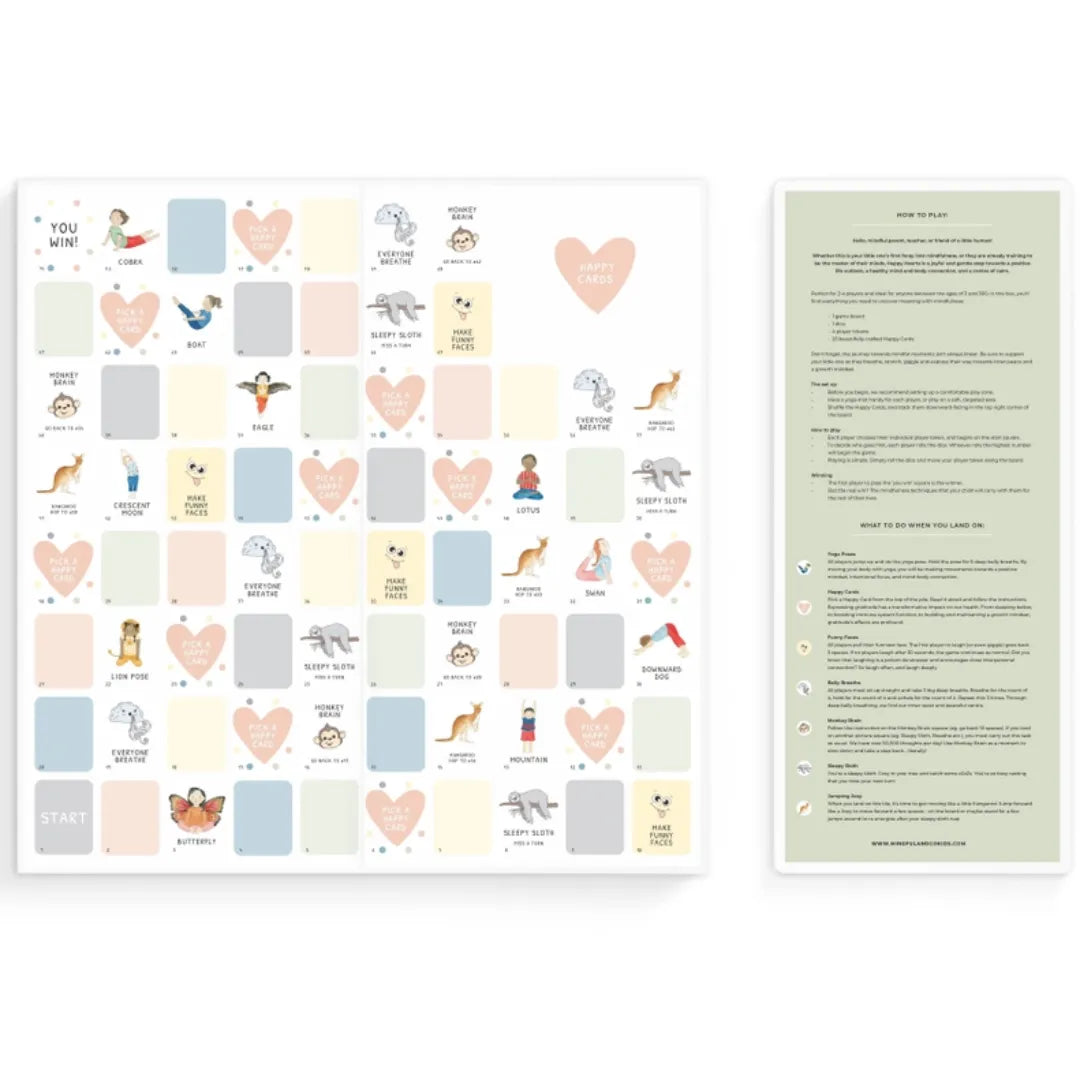 Mindful and Co Kids - Happy Hearts Board Game