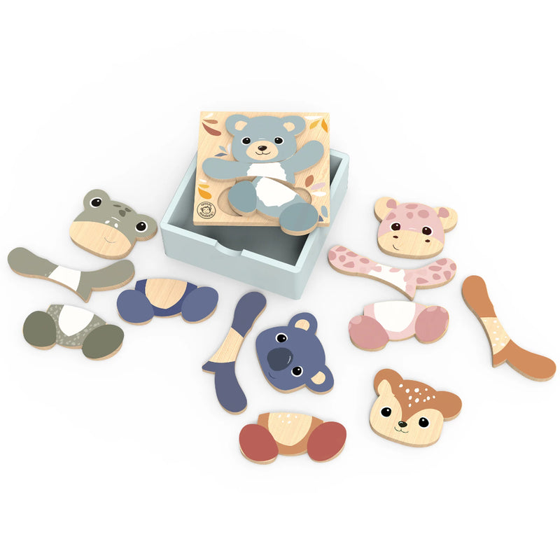 Speedy Monkey Mix & Match Puzzle