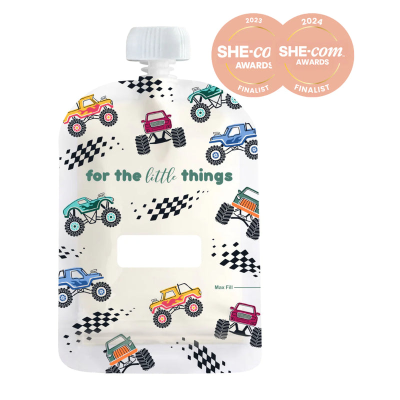 Sinchies Reusable Food Pouches - 150ml